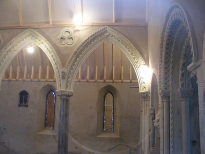 Restored Stonework.